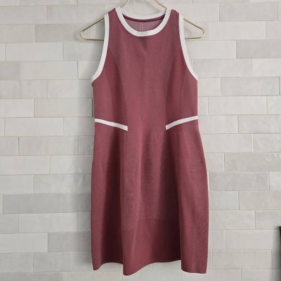 Sweaty Betty Dresses & Skirts - Sweaty Betty Interval Seamless Workout Athletic Dress Pink Mauve Size Medium